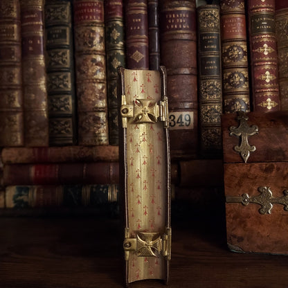1868 Diurnal de Bayeux | Double Clasp & Ermine Gauffered Pages