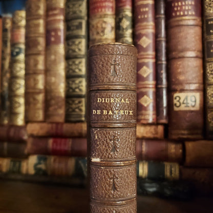 1868 Diurnal de Bayeux | Double Clasp & Ermine Gauffered Pages