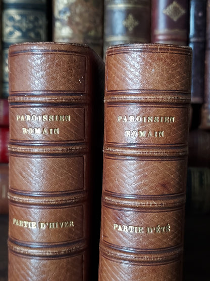 1860s Paroissien Romain, Très Complet (Partie d’Été): Red Gauffered Edge
