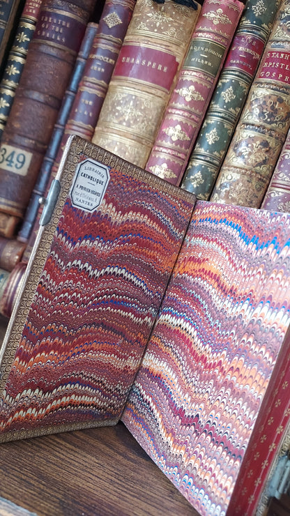 1860s Imitation de Jésus-Christ | Noble Provenance, Clasps, & Gauffered Edges