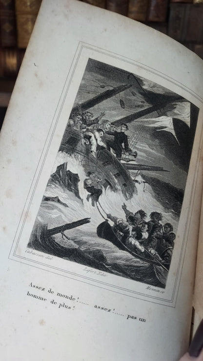 1856 Les Naufrages les plus célèbres | Shipwreck Cartonnage