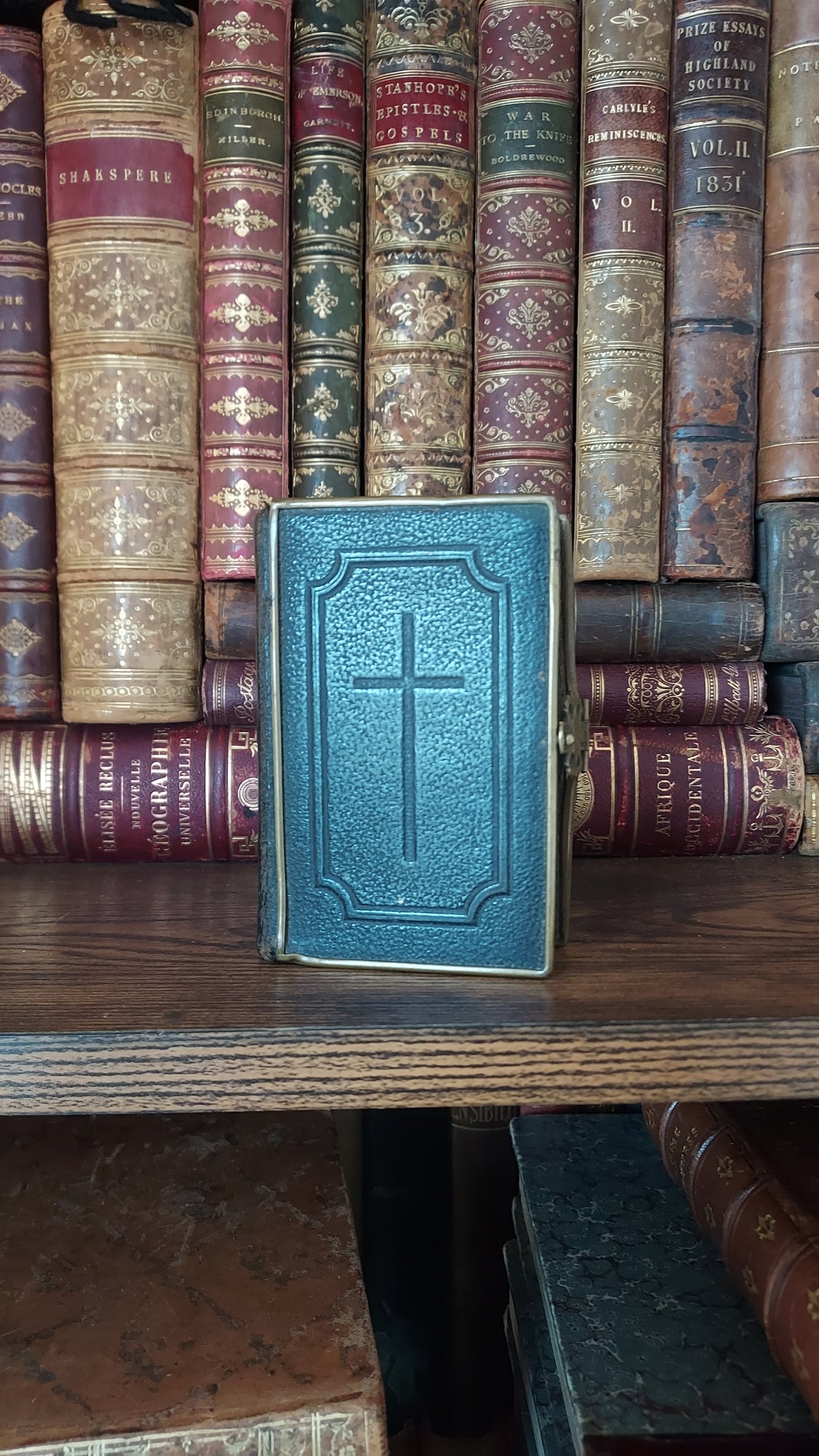 1879 Paroissien Romain | Miniature Clasped Binding