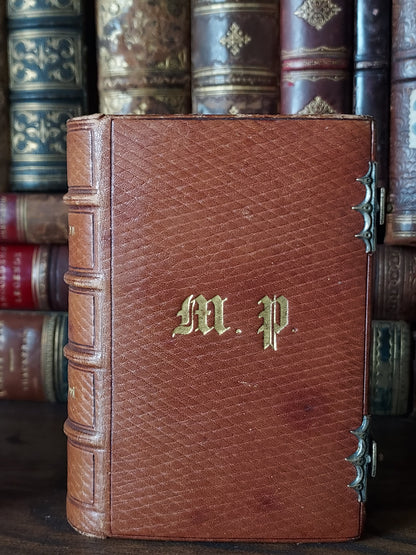 1860s Paroissien Romain, Très Complet (Partie d’Été): Red Gauffered Edge