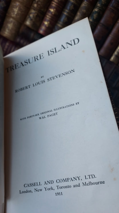 1911 Treasure Island | Prize Binding