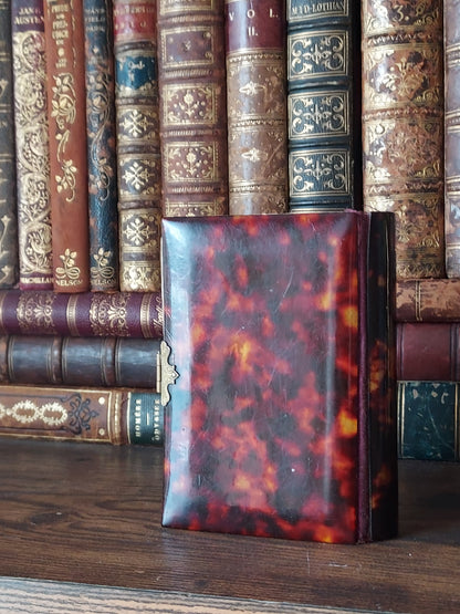 Paroissien Romain | 1890s Faux Tortoise Shell Clasp Book