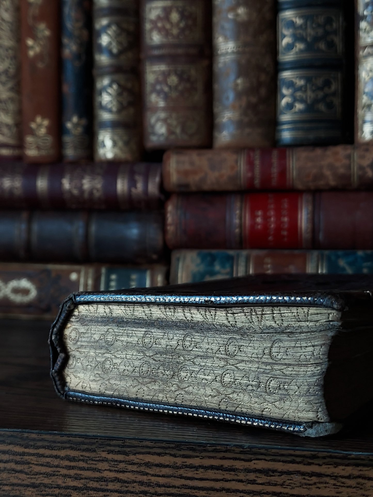 1860s Floral Gauffered-Edge Prayer Book