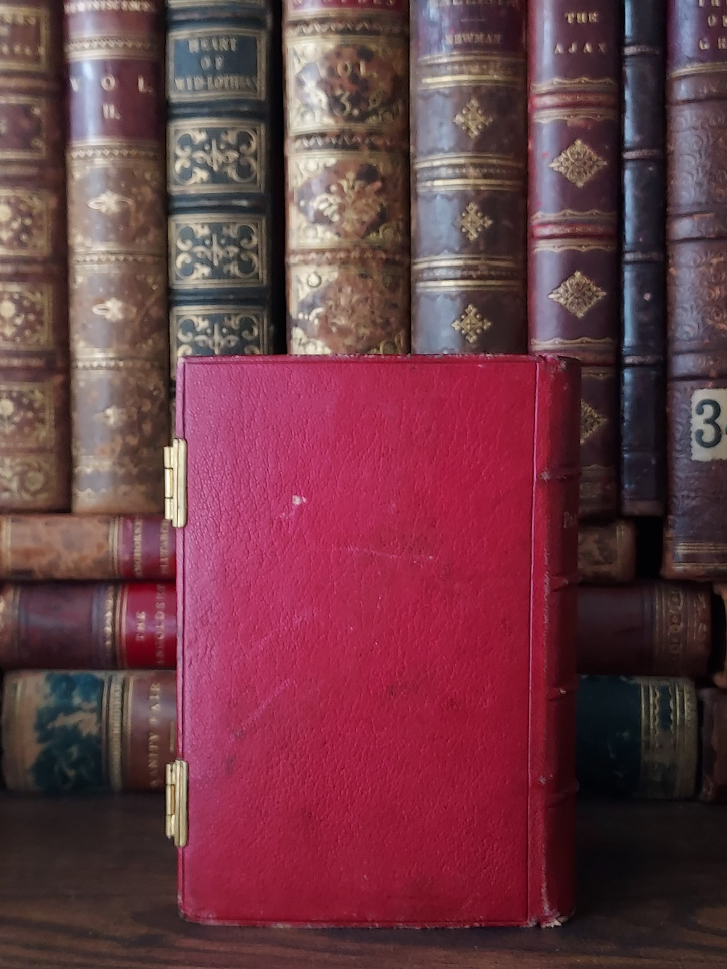 1870s Paroissien Romain: First Communion, A. A. Initials