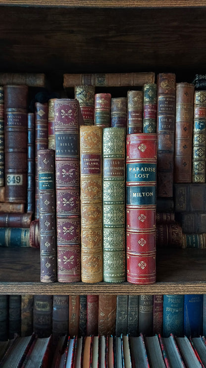 1845 The Poetical Works of John Milton | Dublin Fine Binding