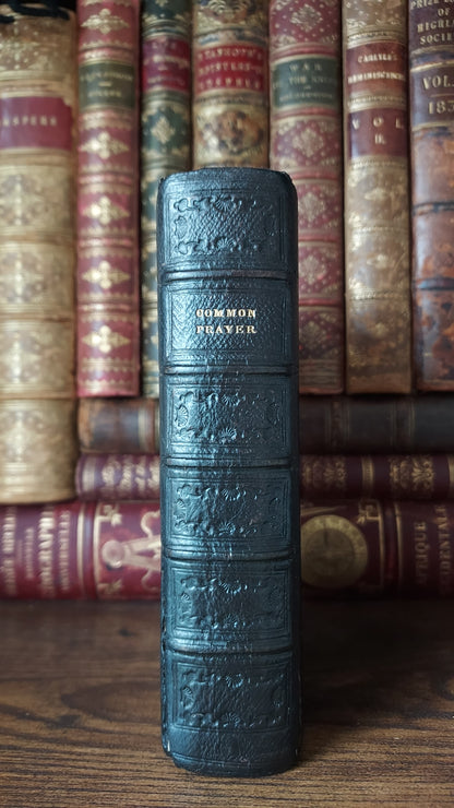 1846 Book of Common Prayer | Rare Gauffered Words and Metal Clasp