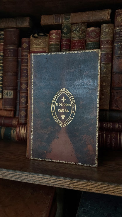 1895 The Heroes: Greek Fairy Tales | Prize Binding & Ex Libris