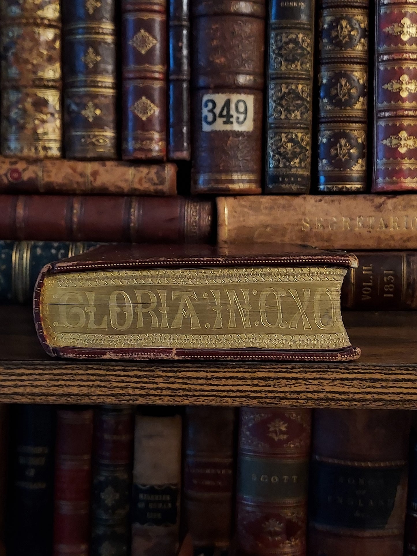 1887 Gruel Paroissien de la Renaissance | Latin Script Gauffered Edge