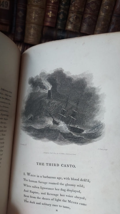 1804 The Shipwreck: A Poem | Green Leather & Thistles