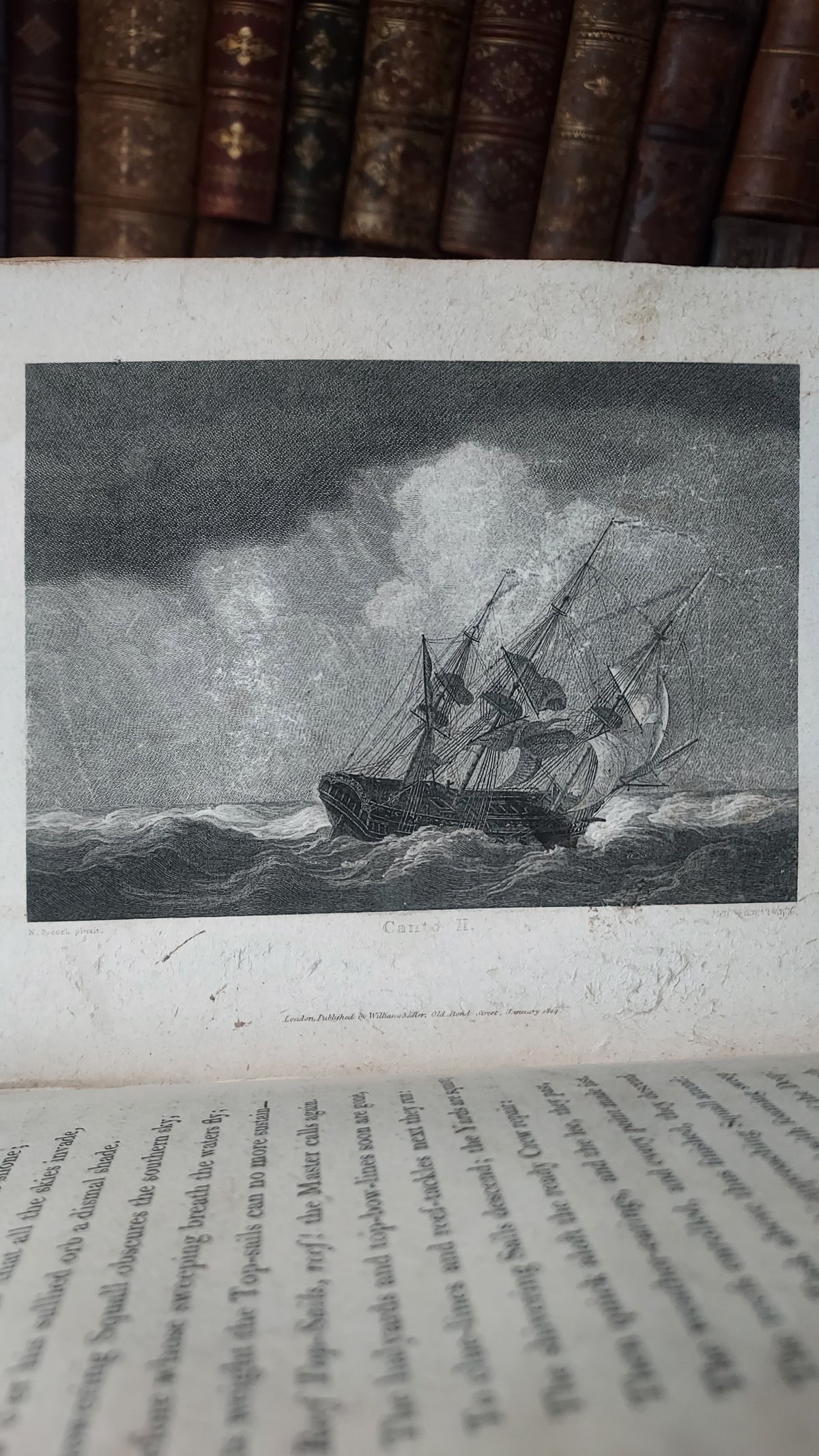 1804 The Shipwreck: A Poem | Green Leather & Thistles