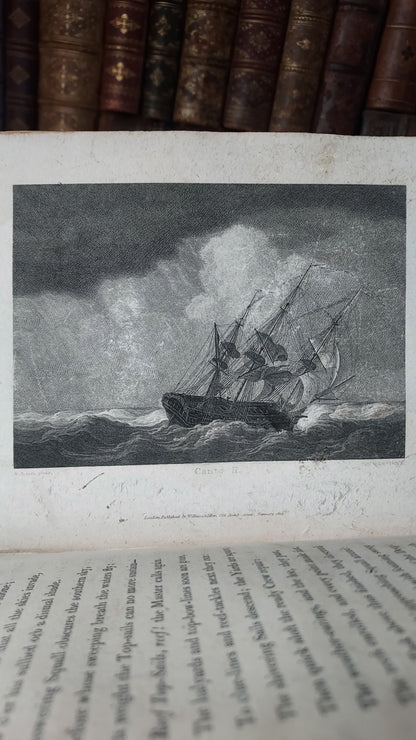 1804 The Shipwreck: A Poem | Green Leather & Thistles