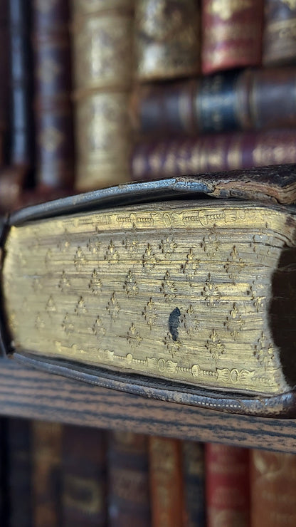1850s Paroissien Romain | Gauffered Edge Starburst Motif