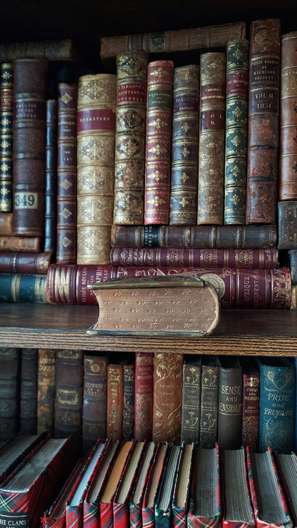 1870 Vollständige Sammlung ausgewählter Gebete | German Ermine Gauffered Edge