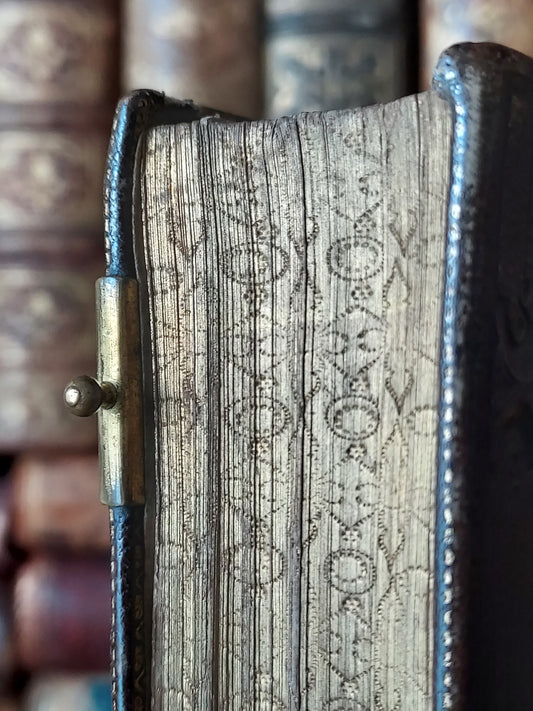 1860s Floral Gauffered-Edge Prayer Book