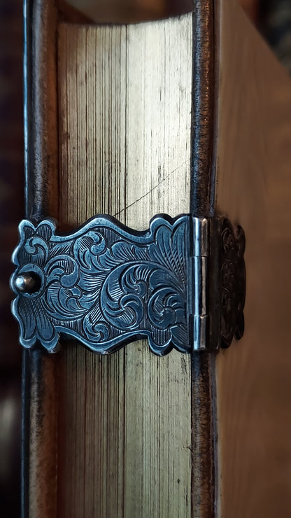 1872 The Book of Common Prayer | Gothic-Style Metal Details