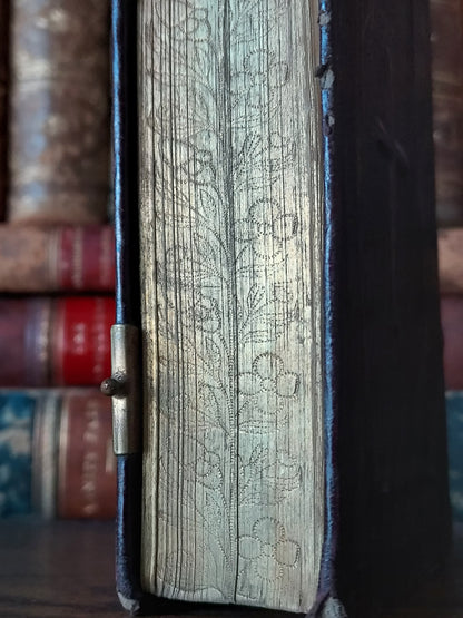 1897 Paroissien Romain | Floral Gauffered Edges