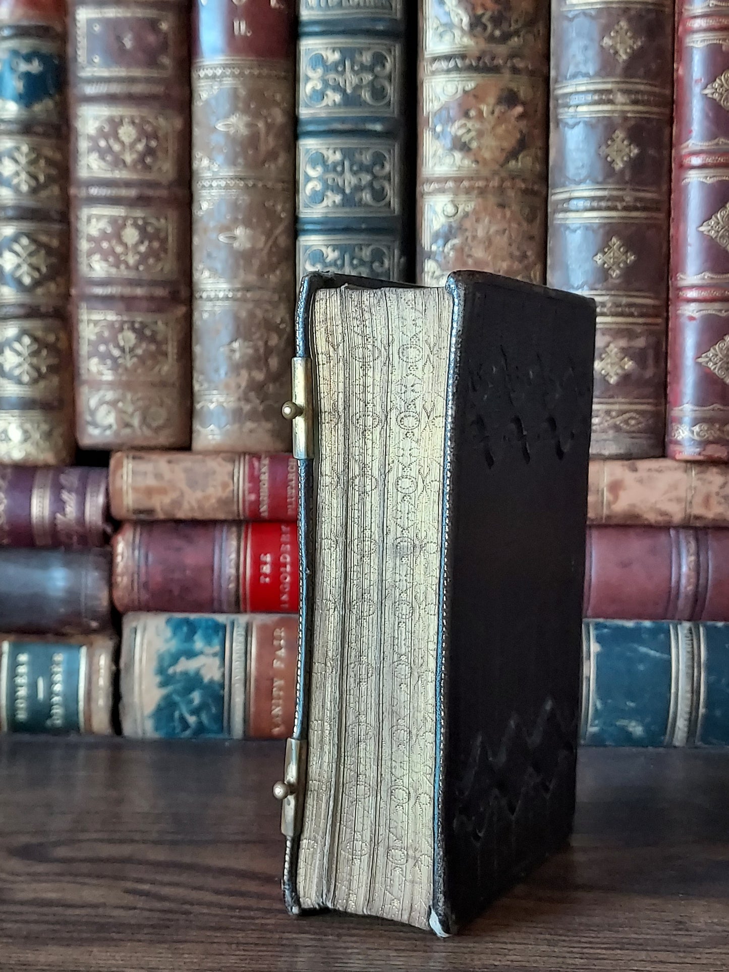 1860s Floral Gauffered-Edge Prayer Book