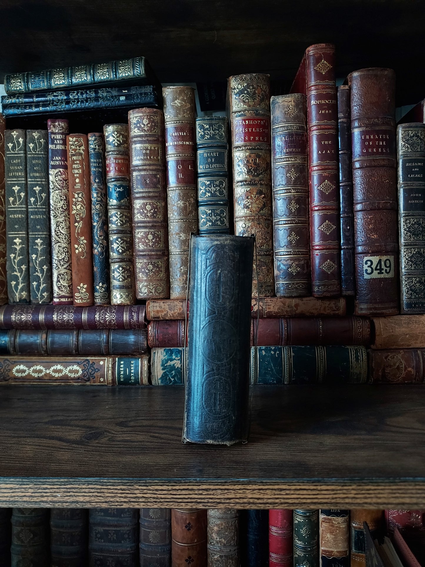 1860s Eucologe ou Paroissien Romain-Éduen: Gauffered Red Pages & Clasp