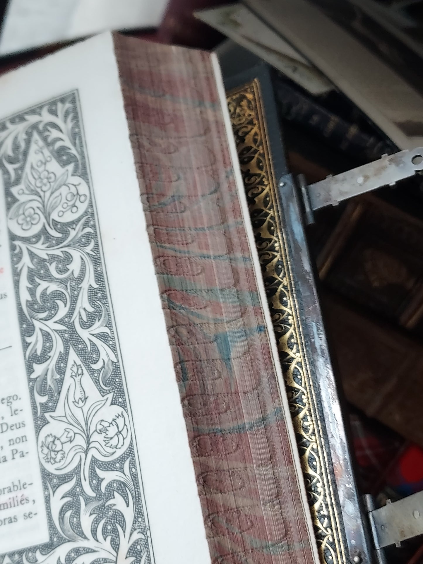 1900s Heures Romaines | Stamped Taffin Master Binding