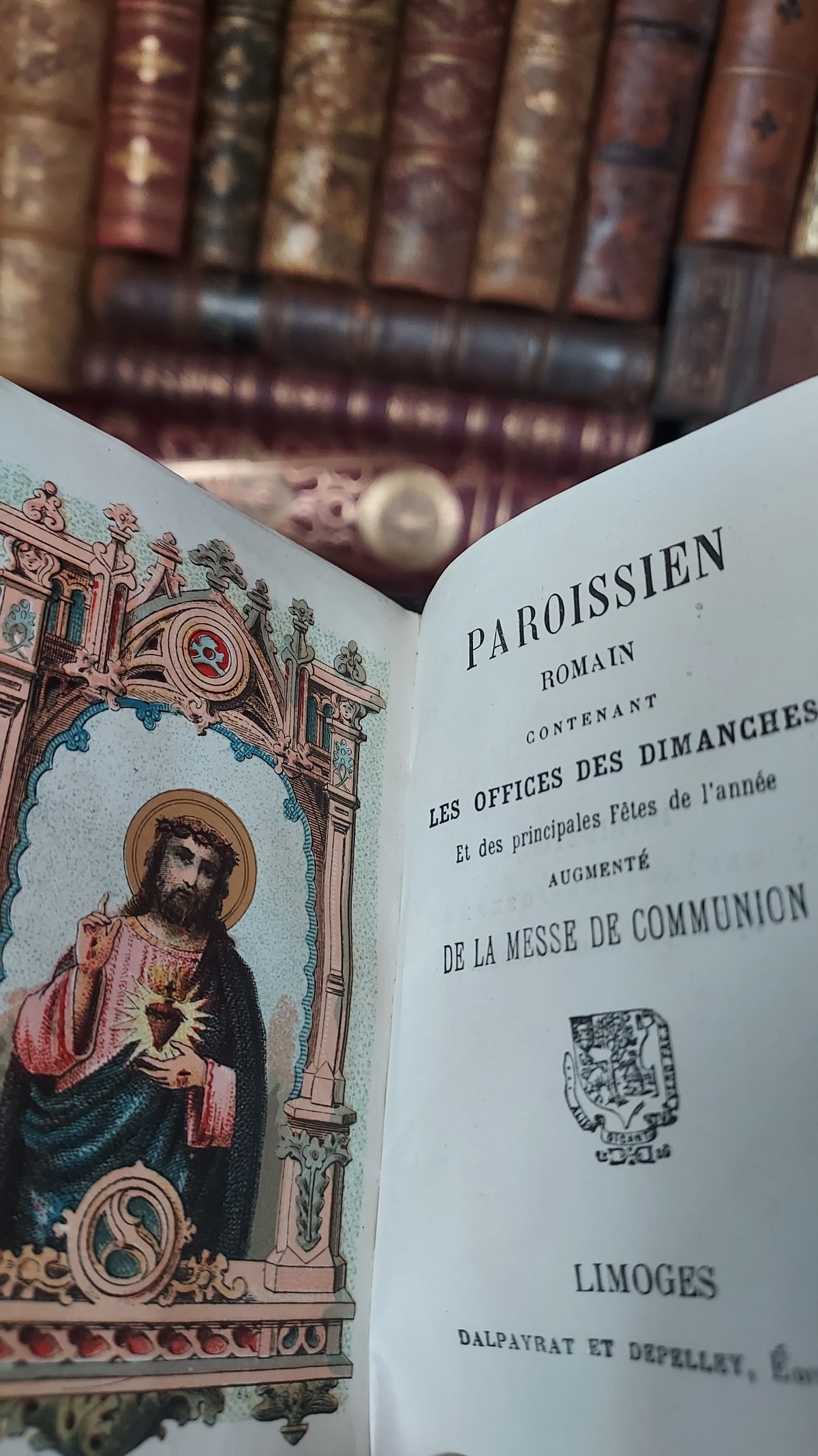 1890 Paroissien Romain | Miniature Clasped Binding