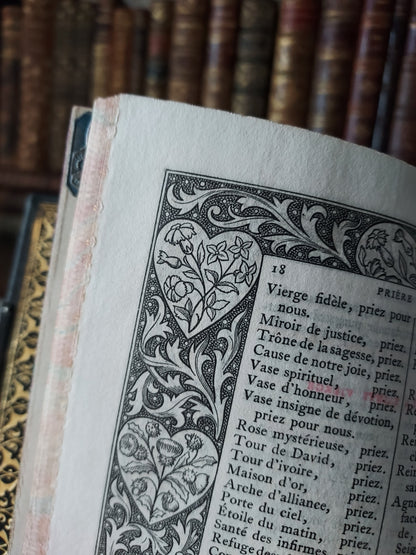 1900s Heures Romaines | Stamped Taffin Master Binding