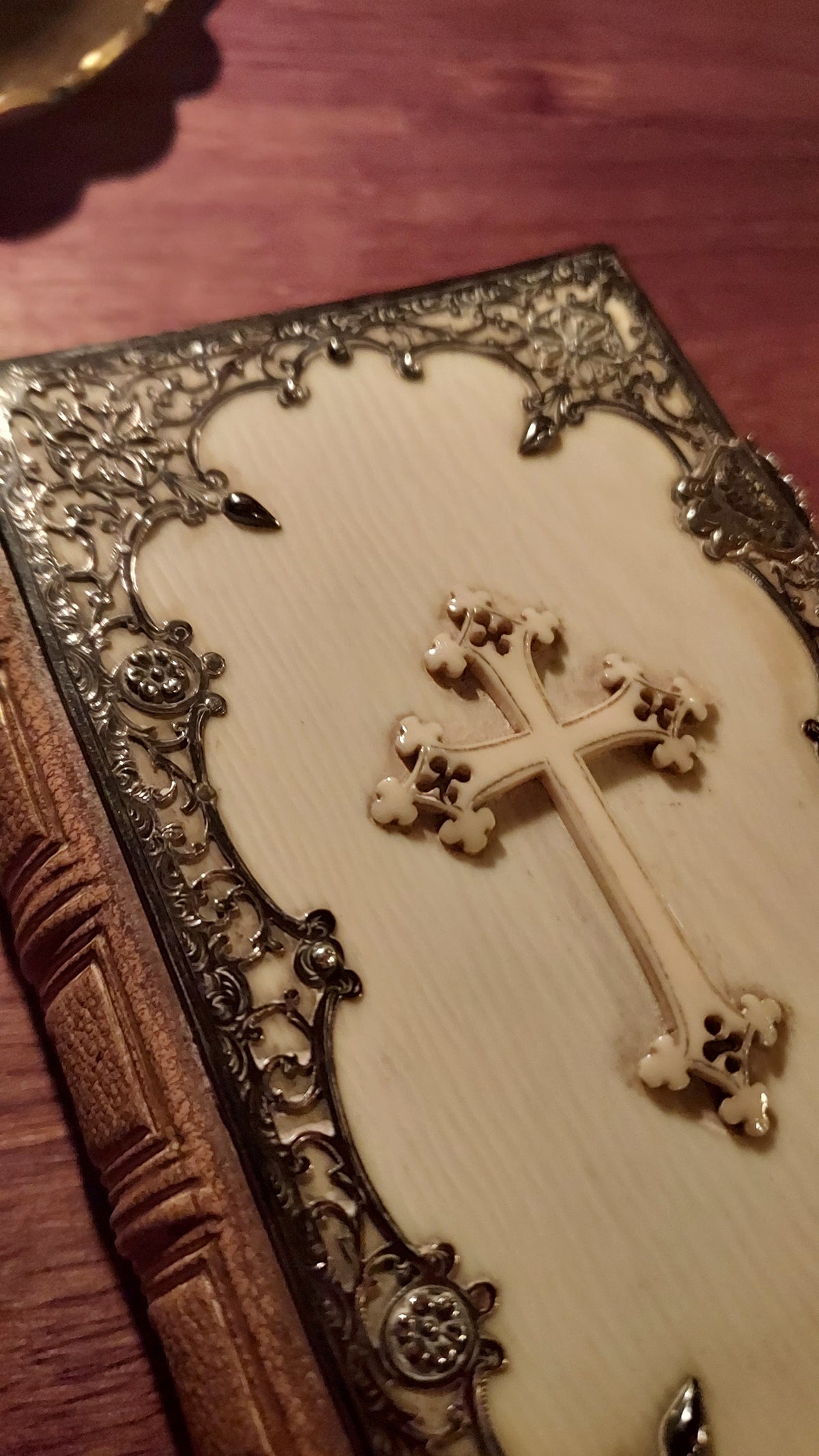 1872 The Book of Common Prayer | Gothic-Style Metal Details