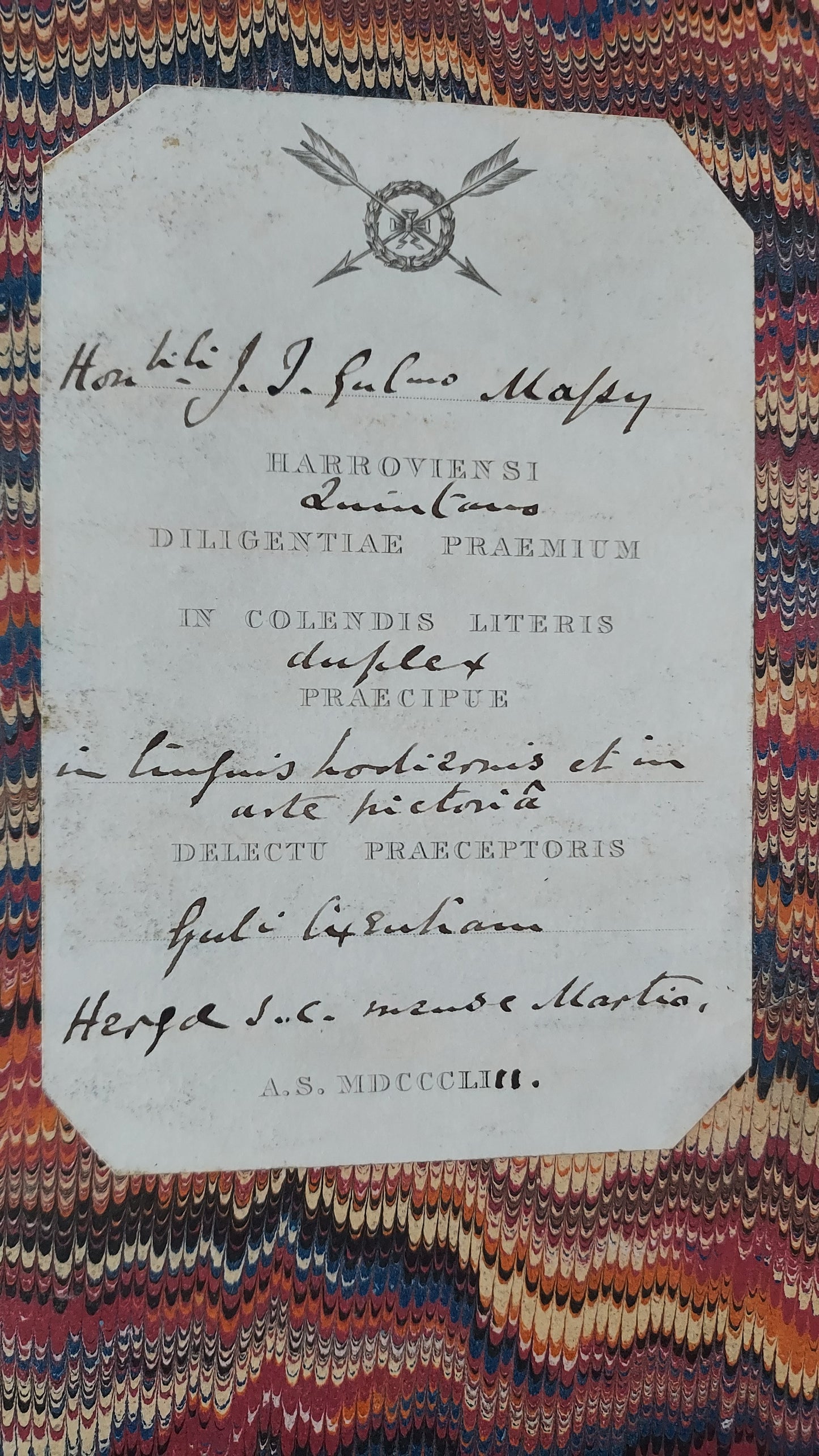 1850 The Bible History of the Holy Land | Harrow Fine Prize Binding