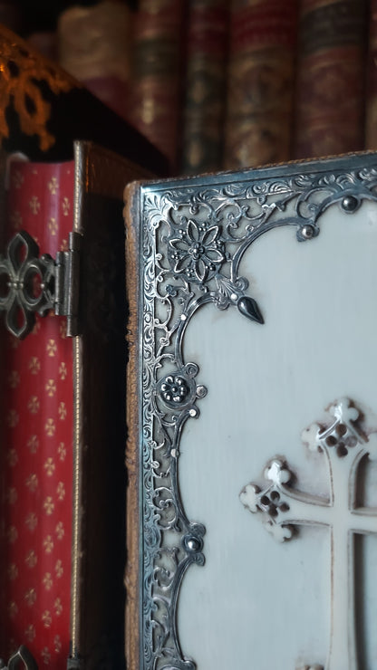 1872 The Book of Common Prayer | Gothic-Style Metal Details