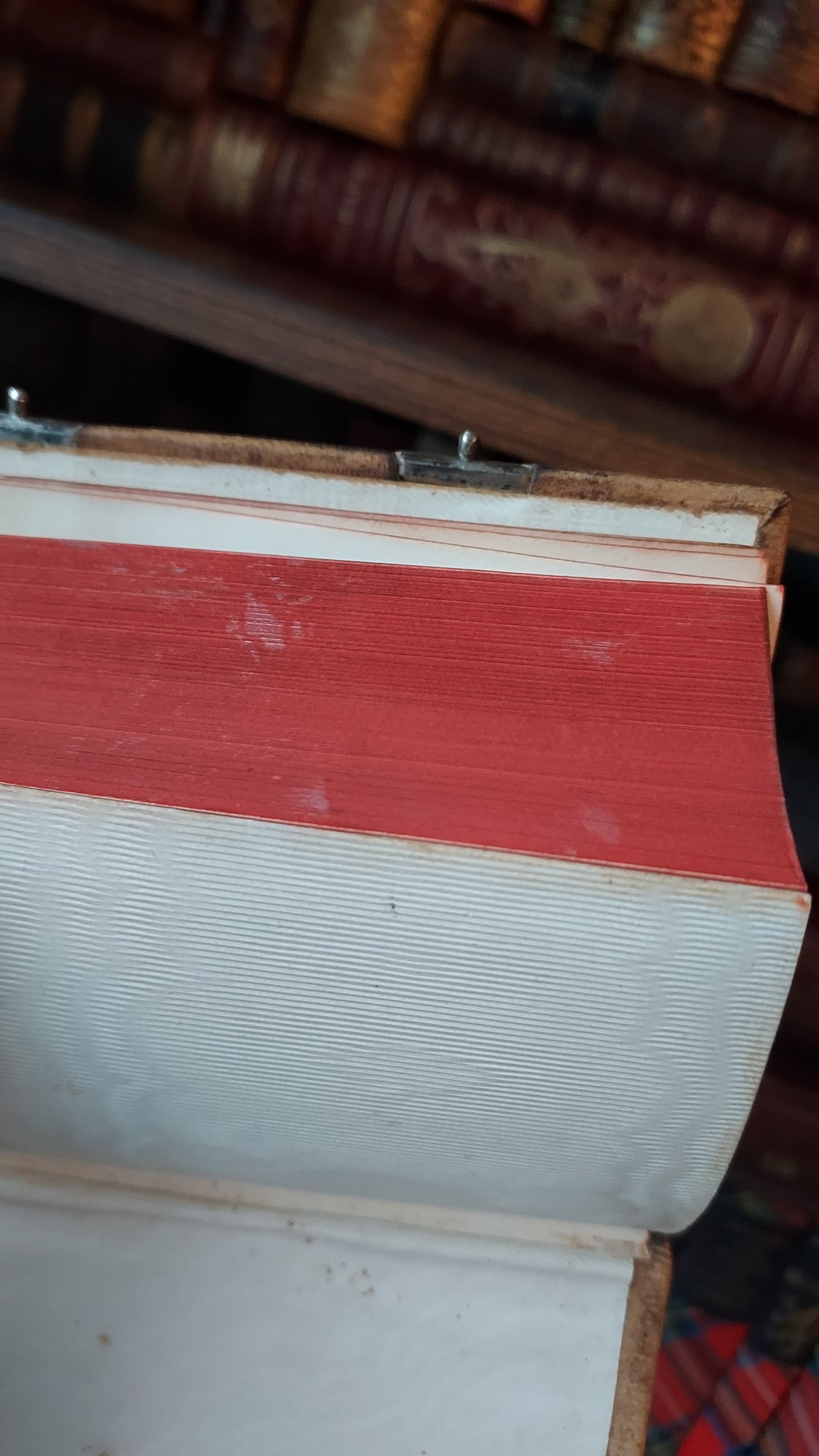 1872 The Book of Common Prayer | Gothic-Style Metal Details