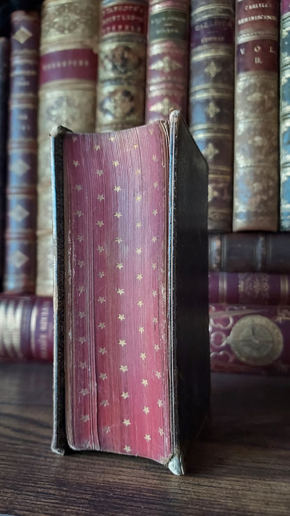 1876 Paroissien Romain | Red Star Gauffered Edge
