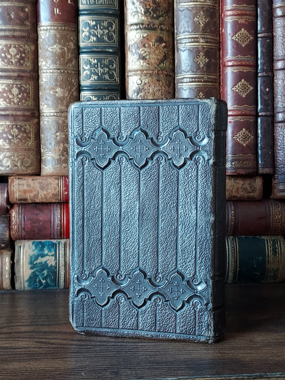 1860s Floral Gauffered-Edge Prayer Book