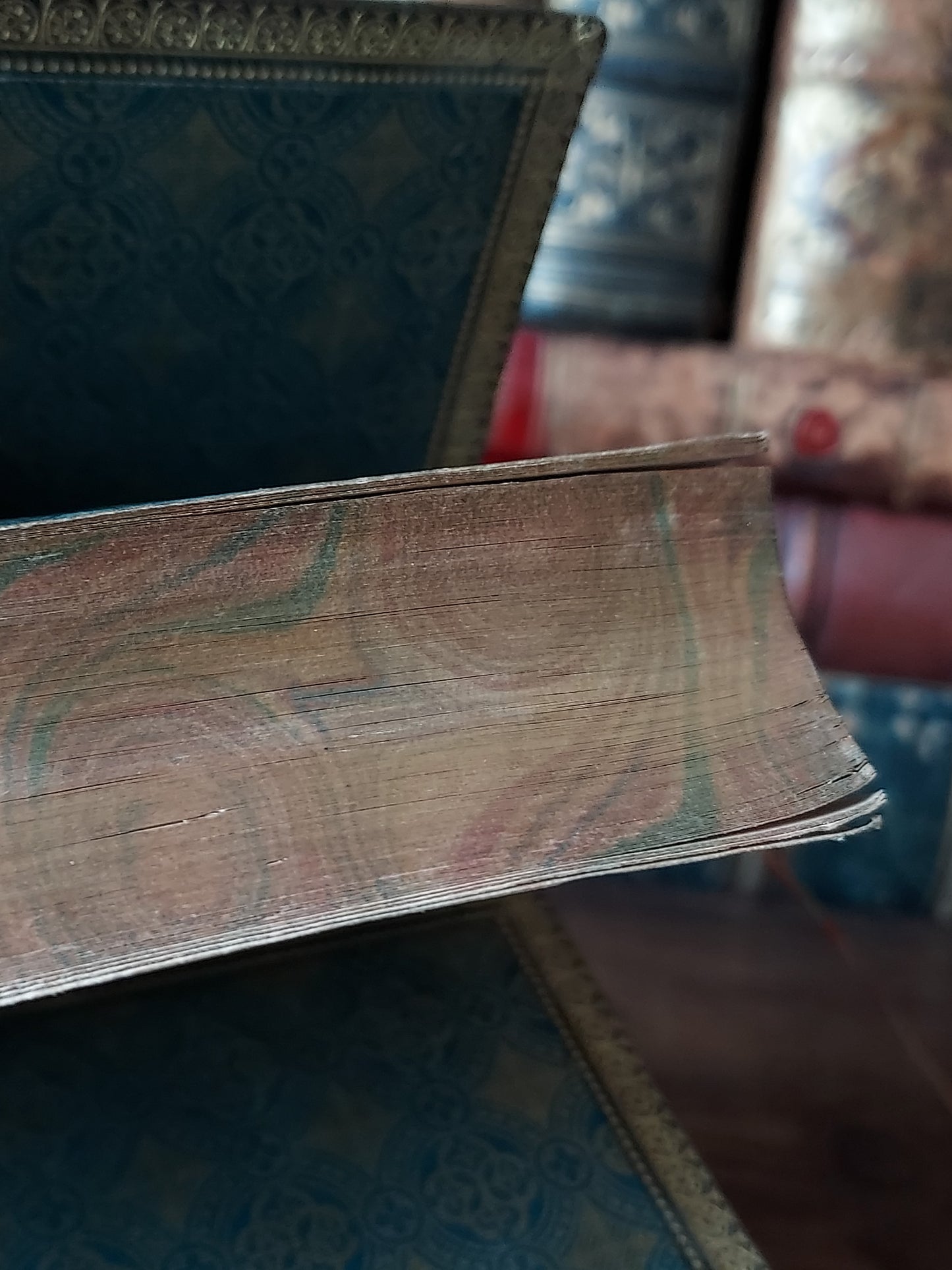 1888 Paroissien Romain Partie d'été | Hidden Marble Foreedge