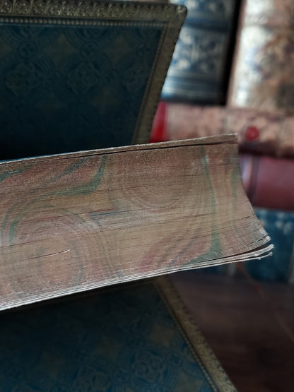 1888 Paroissien Romain Partie d'été | Hidden Marble Foreedge