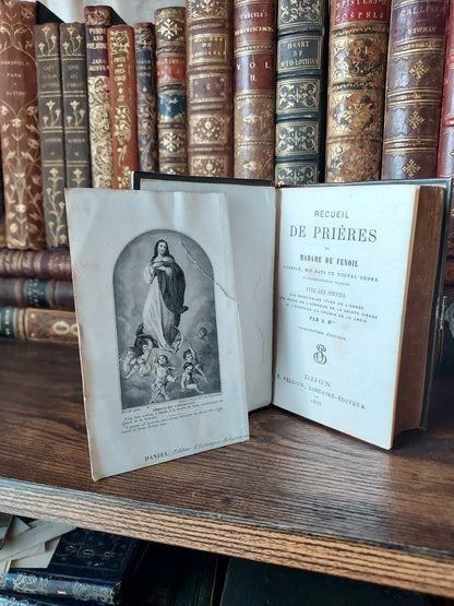 1866 Recueil de Prières | Gauffered Edge & Mary Clasp