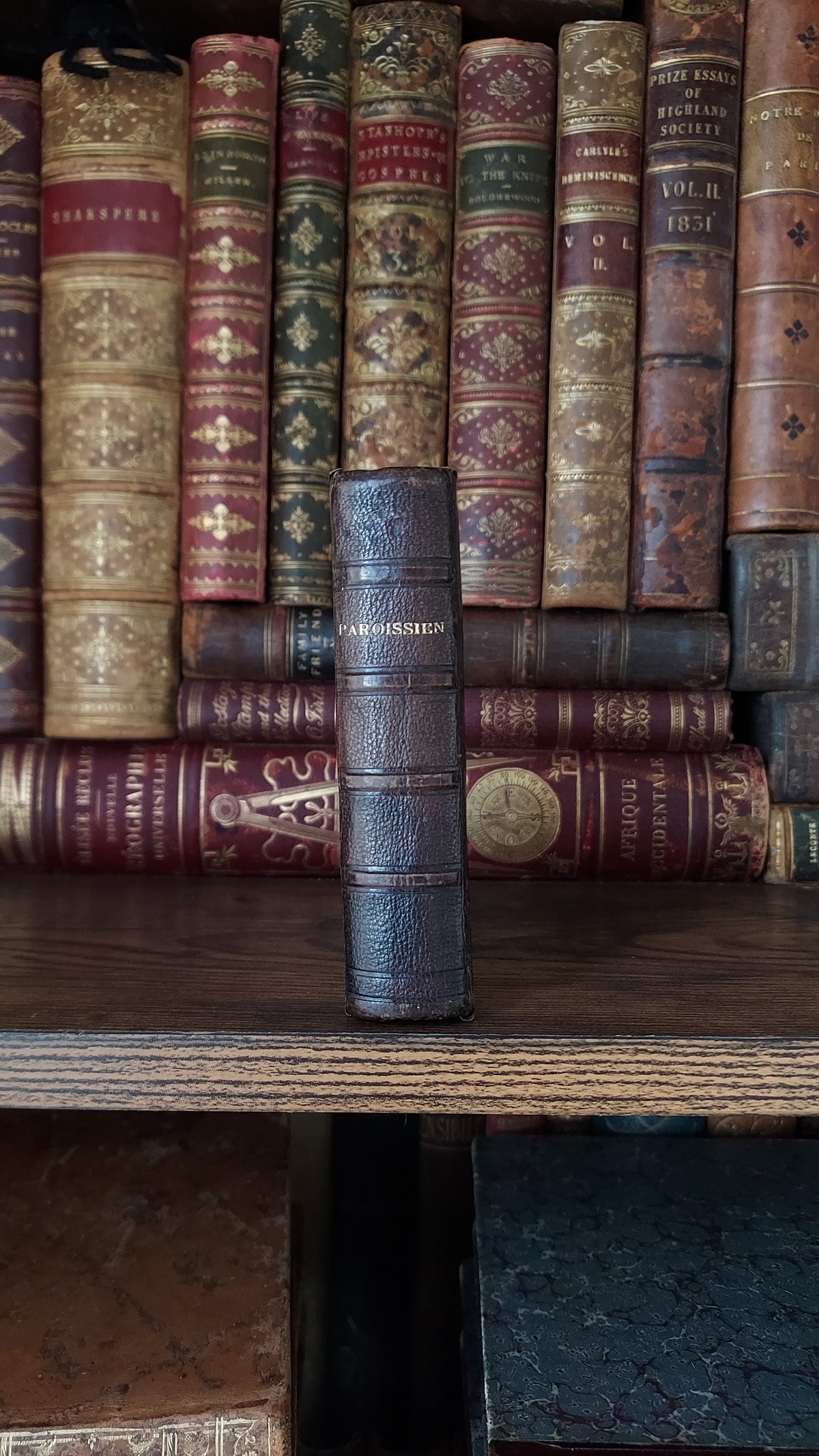 1877 Petit Paroissien Romain | Cross Clasp
