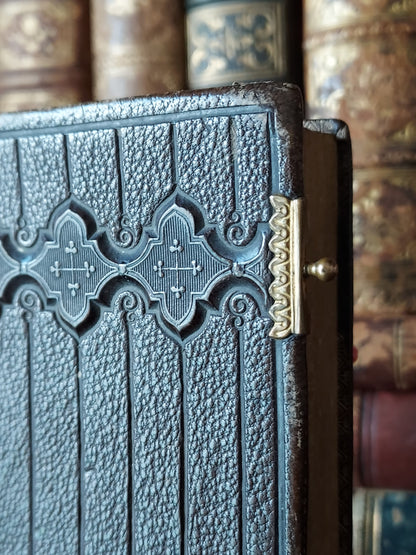 1860s Floral Gauffered-Edge Prayer Book
