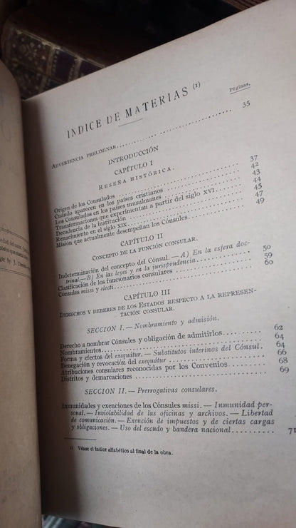 1927 Derecho Consular | Rare Spanish Master Binding