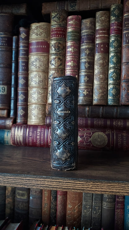 1850s Paroissien Romain | Textured Cover & Red Gauffered Edge