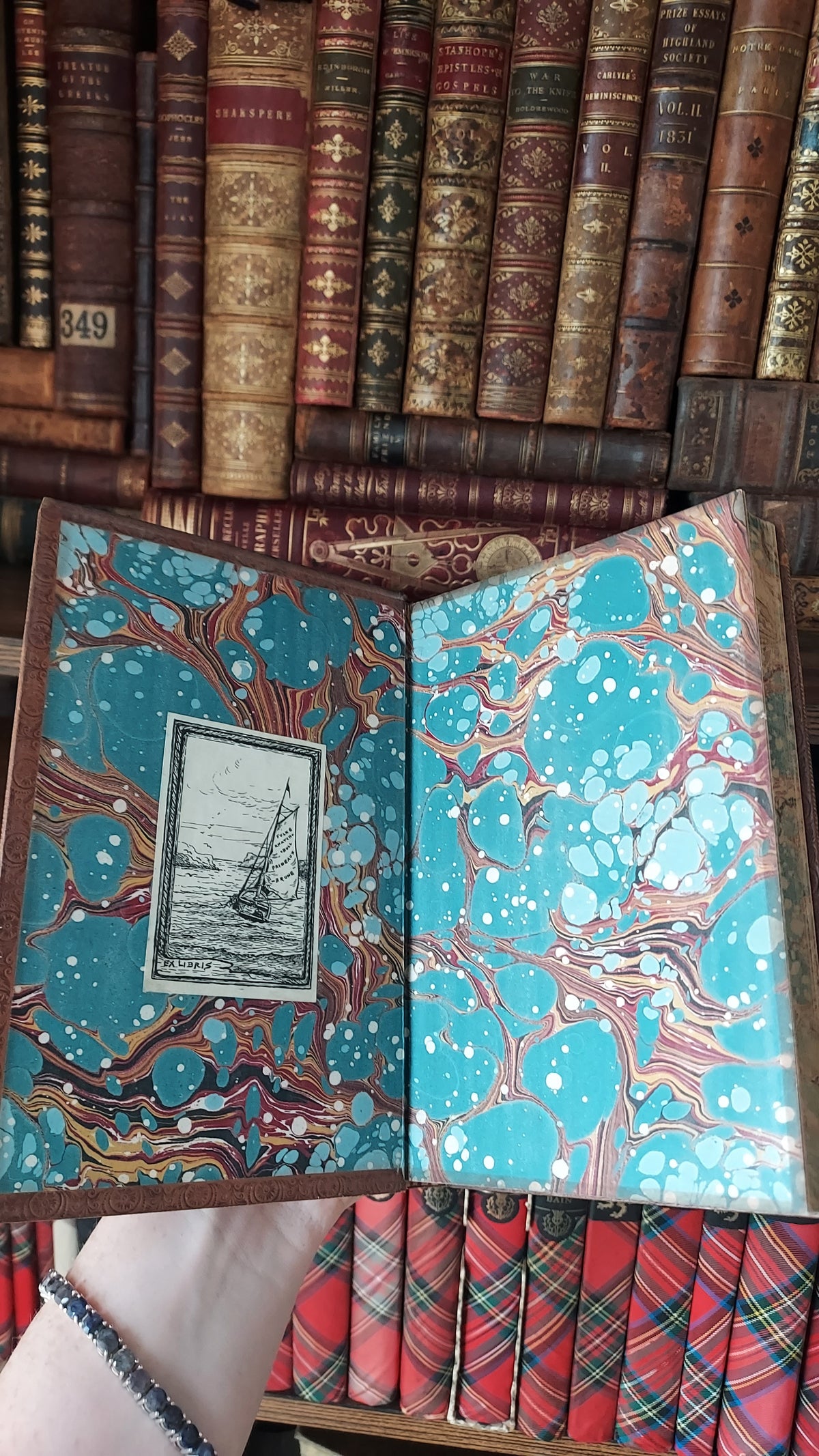 1895 The Heroes: Greek Fairy Tales | Prize Binding & Ex Libris