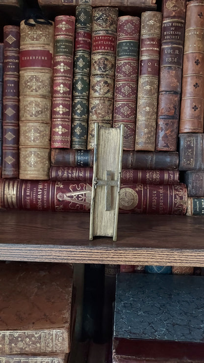 1877 Petit Paroissien Romain | Cross Clasp