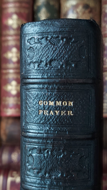 1846 Book of Common Prayer | Rare Gauffered Words and Metal Clasp