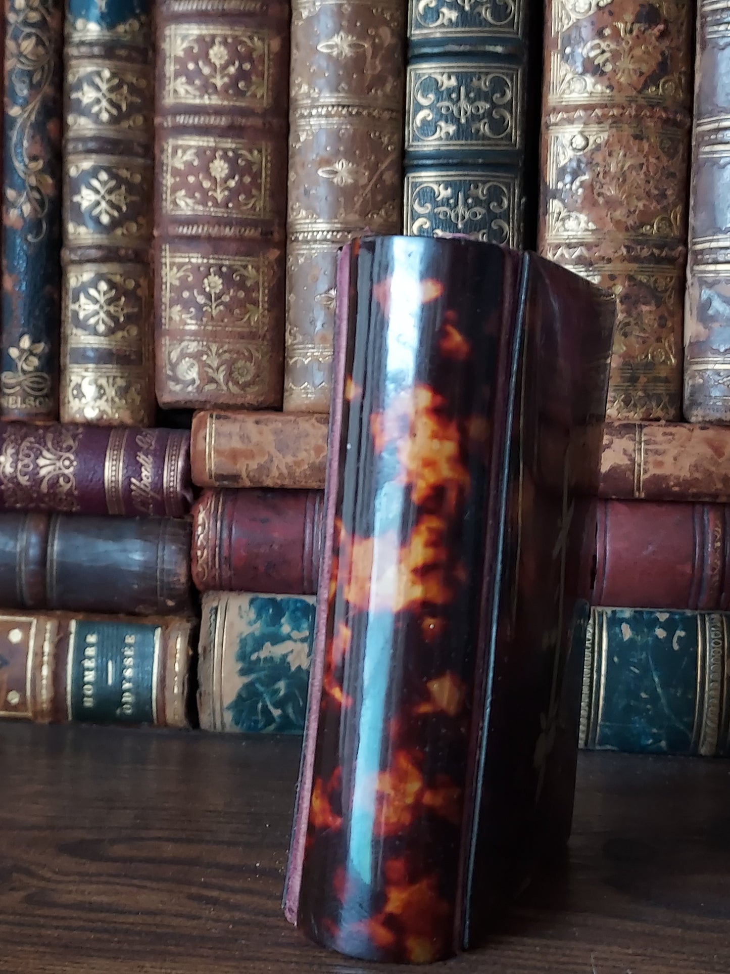 Paroissien Romain | 1890s Faux Tortoise Shell Clasp Book
