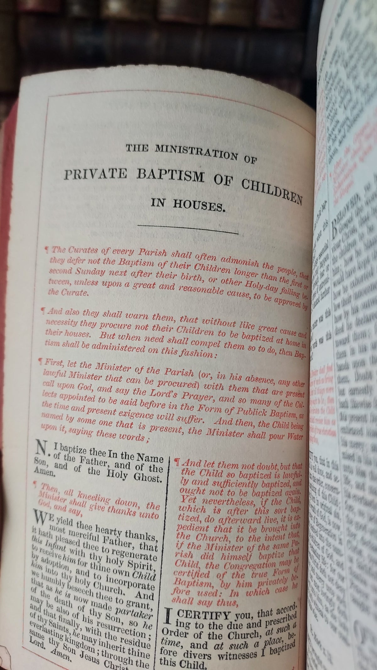 1846 Book of Common Prayer | Rare Gauffered Words and Metal Clasp