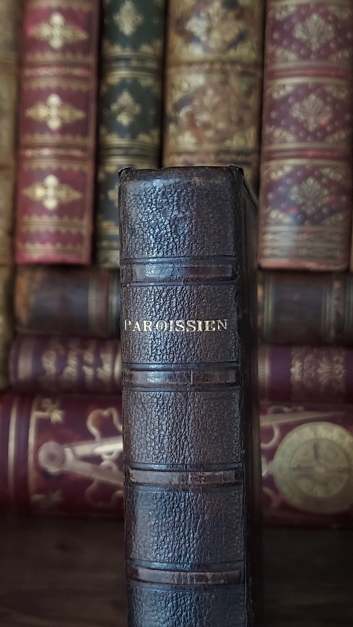 1877 Petit Paroissien Romain | Cross Clasp