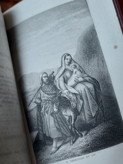 1860s Paroissien Romain, Très Complet (Partie d’Été): Red Gauffered Edge