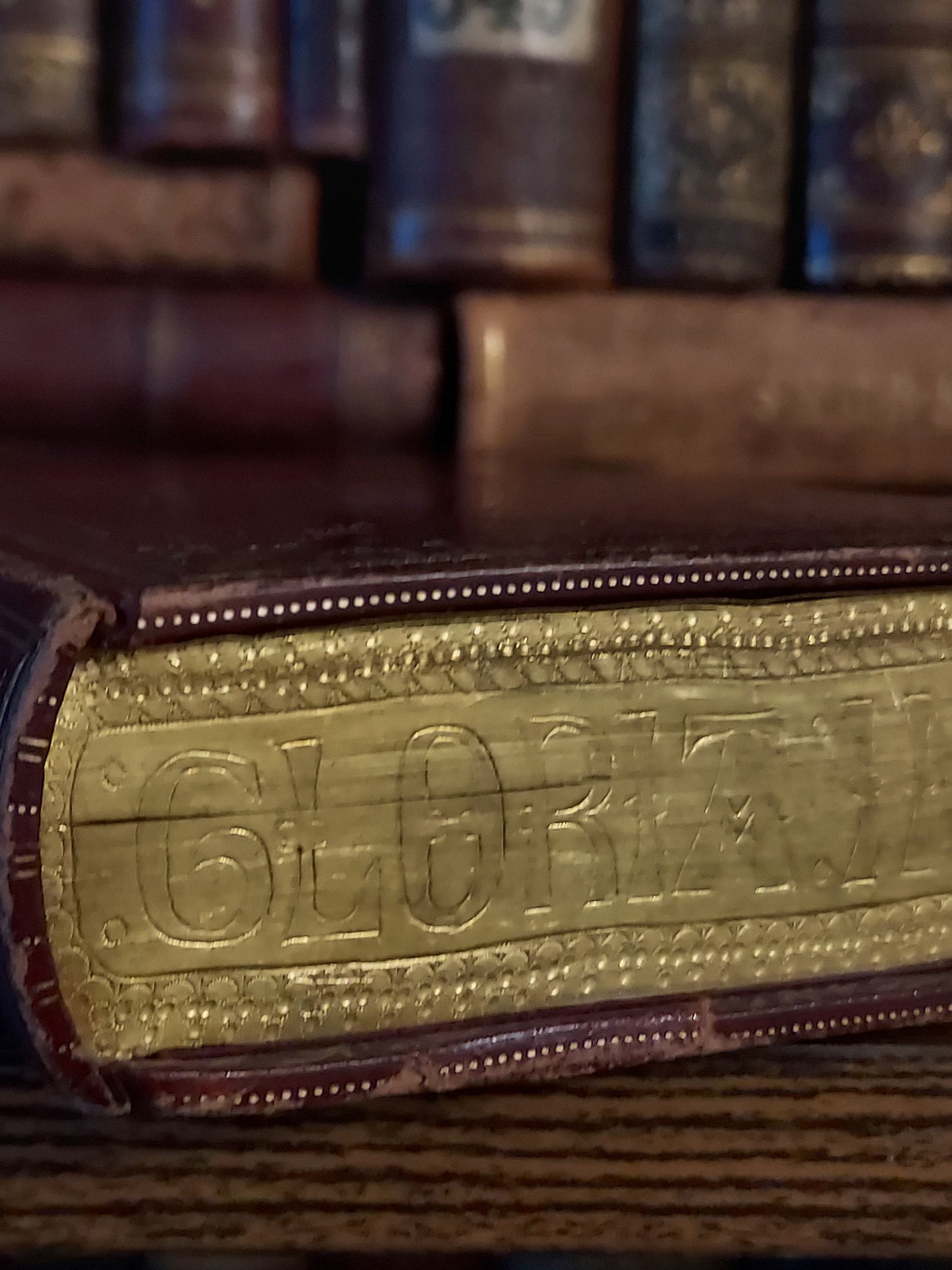 1887 Gruel Paroissien de la Renaissance | Latin Script Gauffered Edge