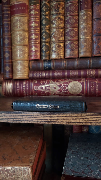 1870s The Book of Common Prayer | Unique Mini Cased-In Box Binding